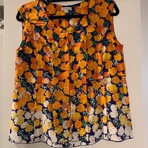 Marc Jacobs Floral Silk Blouse - 6